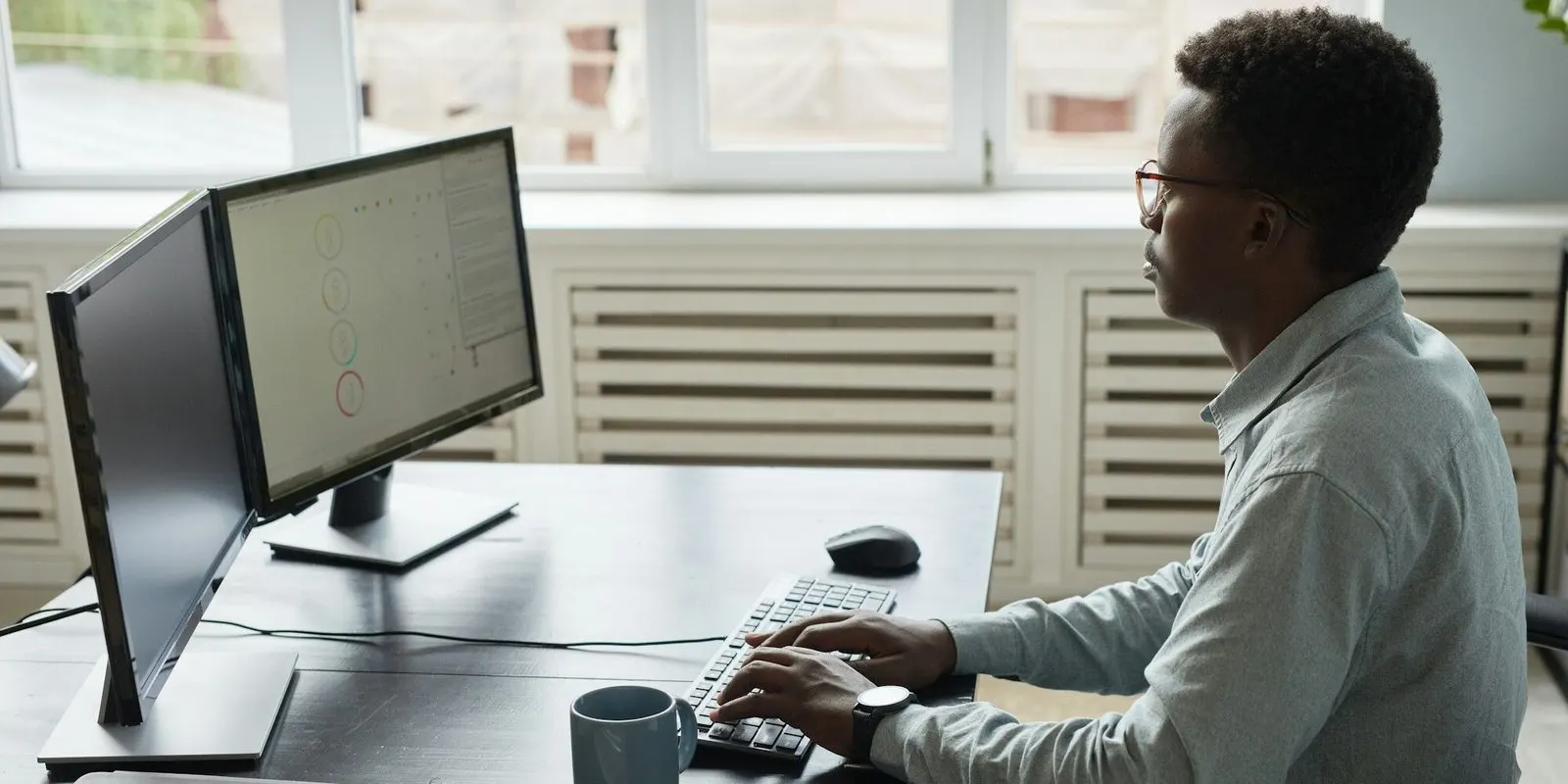 Digital tax filing records being reviewed for a Kenyan business